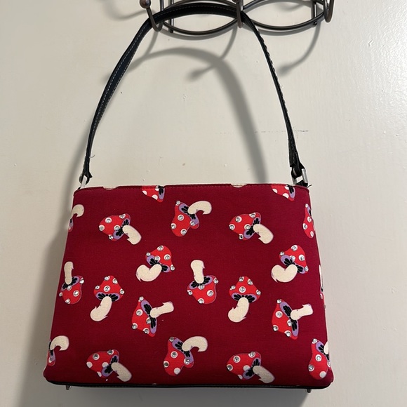 Mushroom with rhinestones Purse - Picture 1 of 3